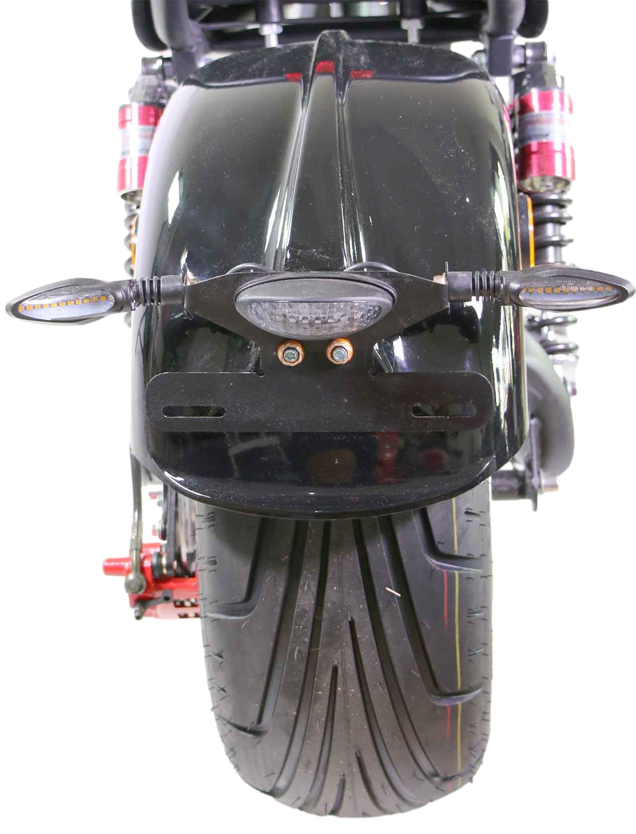 Motorroad Chopper RE10CP4 Elektro-Chopper Schwarz 45km/h 60V25Ah Alufelgen 3kW