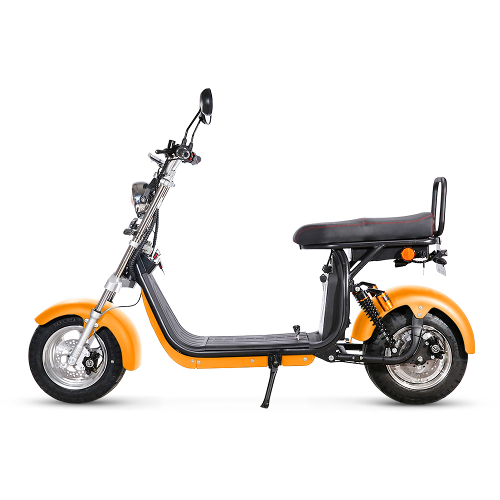 RocknBikes CP1.6 Elektroroller Motorroller 45km/h Orange Elektro-Scooter CitiyCoco Alu-Felgen 60V20Ah Akku komplett zusammengebaut